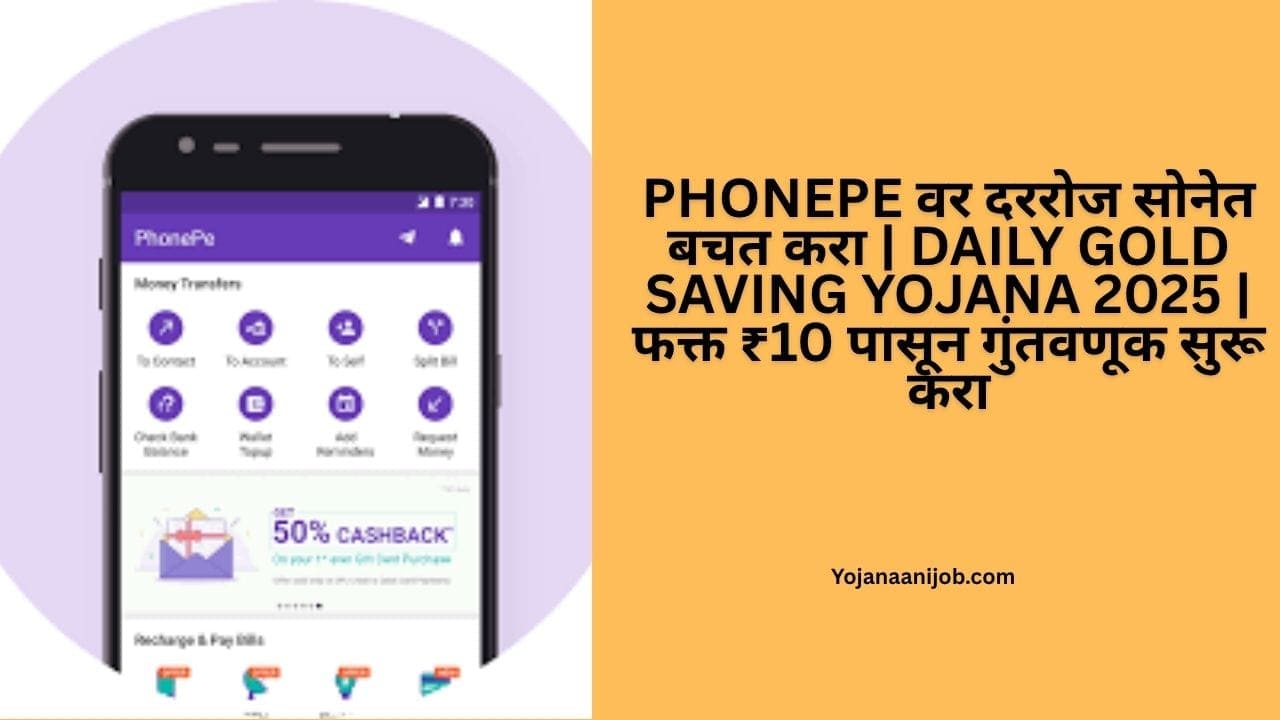 Daily Gold Saving Yojana 2025