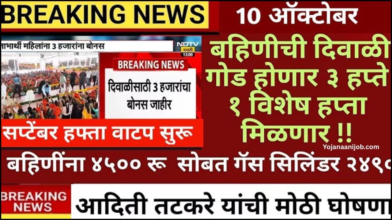 Ladki bahin paise kadhi yenar september
