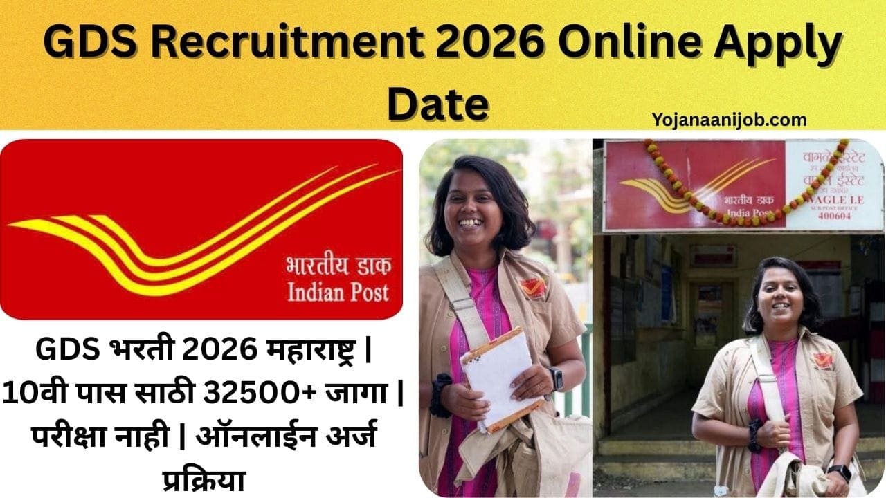 GDS Recruitment 2026 Online Apply Date